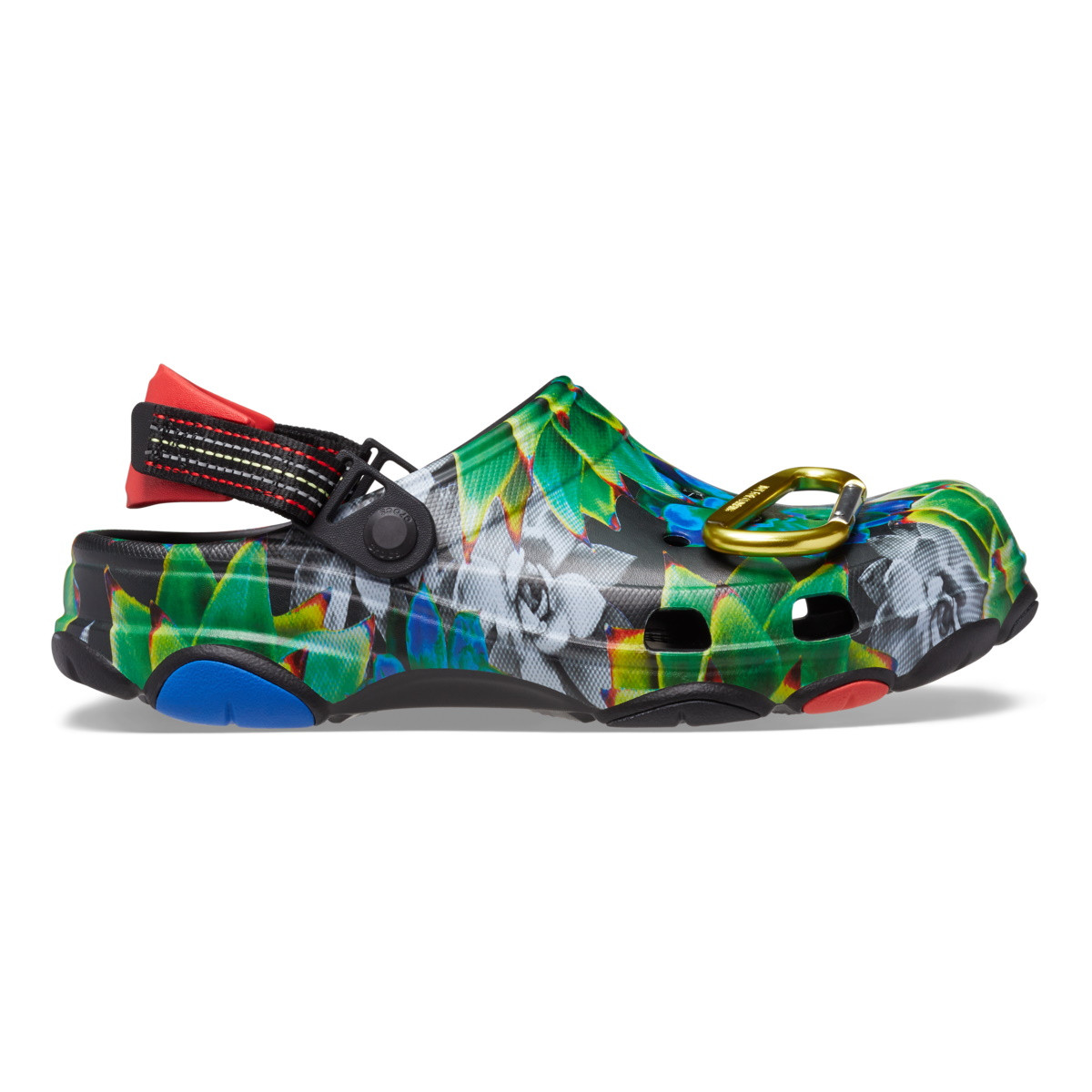 Saboti Crocs Classic All Terrain Desert Trip 2 Clog Negru - Black/Multi - imagine 8